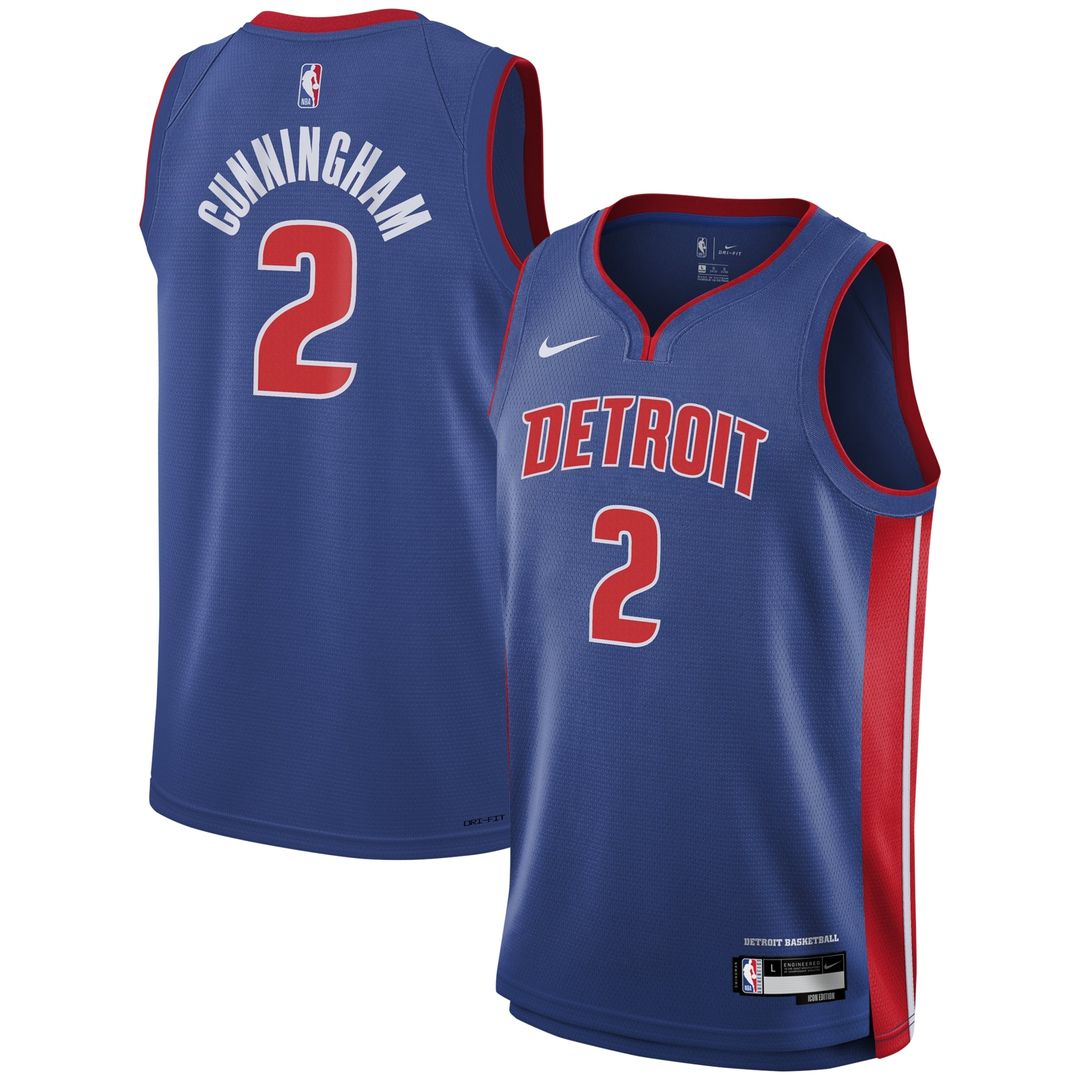Detroit Pistons Cade Cunningham Nike Youth Swingman Jersey product image 1
