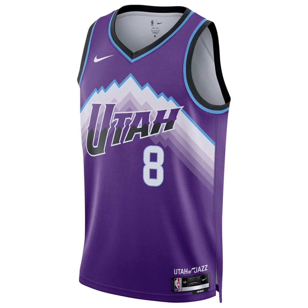 Utah Jazz Isaiah Collier Nike Unisex Swingman Jersey - Icon product image 2
