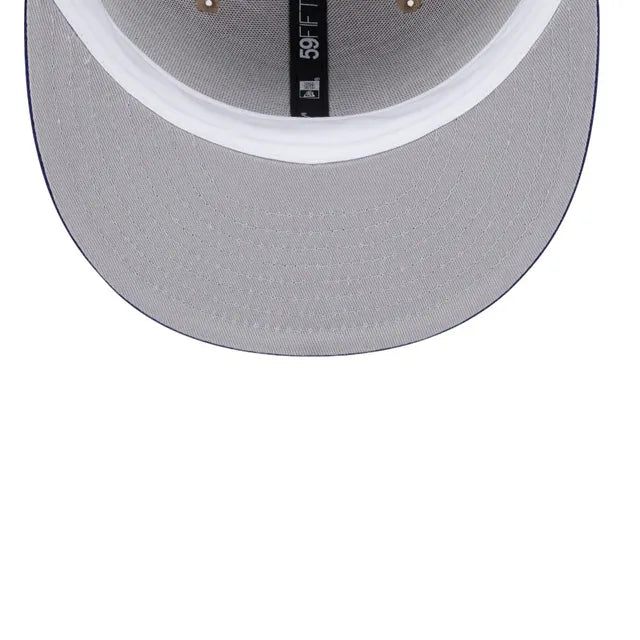 New Era Los Angeles Dodgers 59FIFTY Fitted Hat-Camel product image 5, provided for visual reference and product detail review