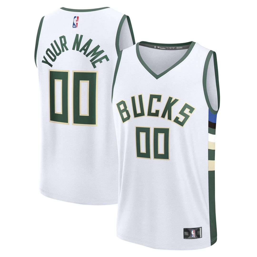 Milwaukee Bucks Fanatics Youth Fast Break Custom Replica product image 4