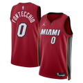 Simone Fontecchio Miami Heat Statement Edition Swingman Jersey - Red - Unisex product image 1, provided for visual reference