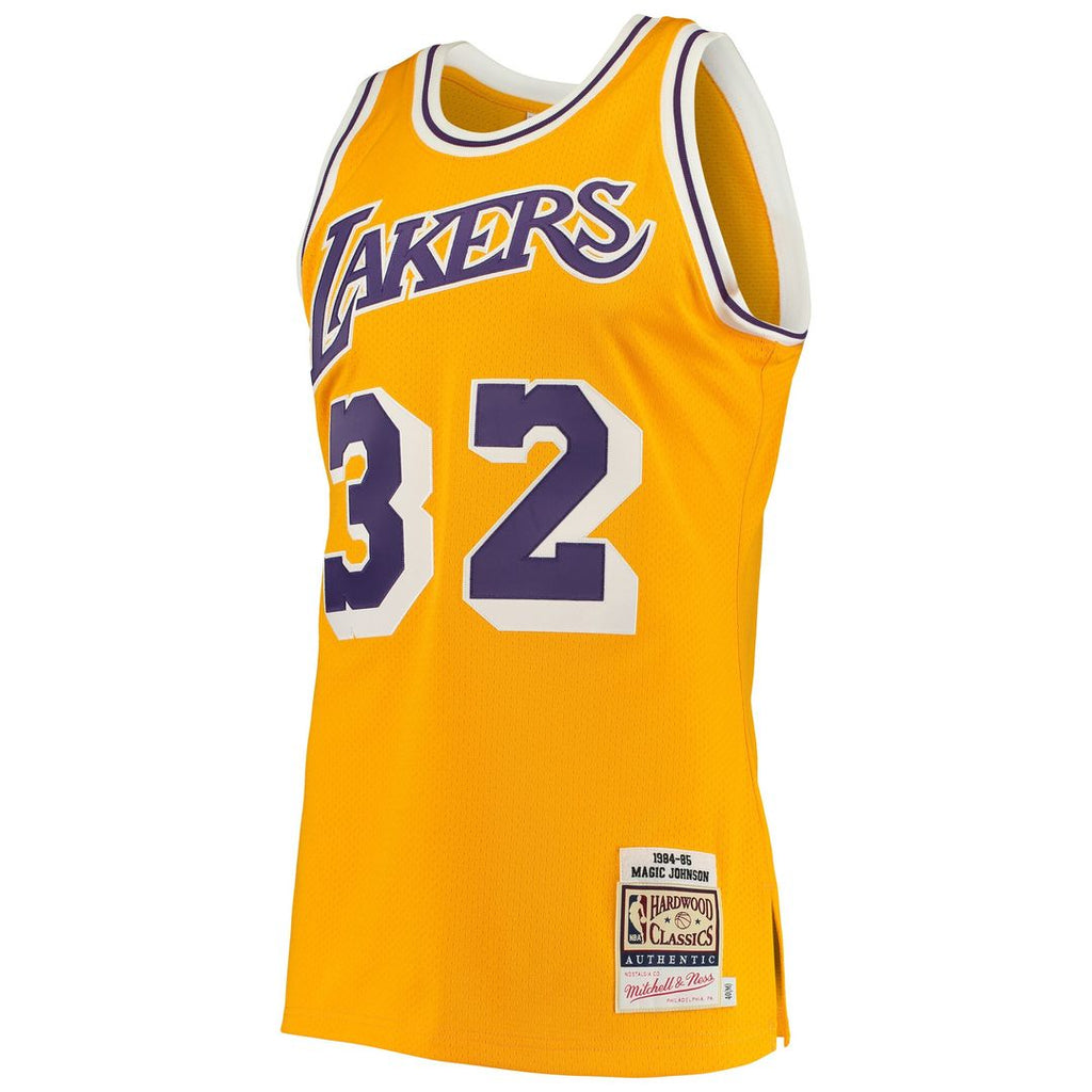 Los Angeles Lakers Magic Johnson Mitchell & Ness 1984/85 product image 8
