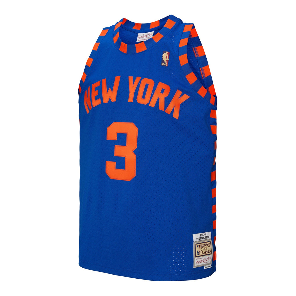 Stephon Marbury New York Knicks 2005/06 Hardwood Classics Swingman Jersey - Mens product image 3, provided for visual