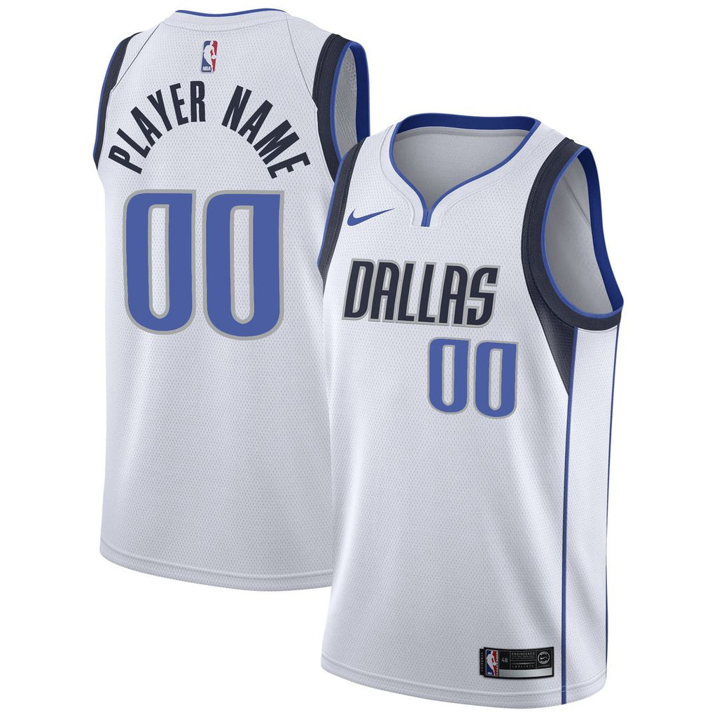 Dallas Mavericks Nike 2020/21 Swingman Custom Jersey - Icon product image 7