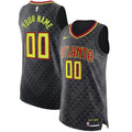 Atlanta Hawks Nike Authentic Custom Jersey Black - Icon product image 1