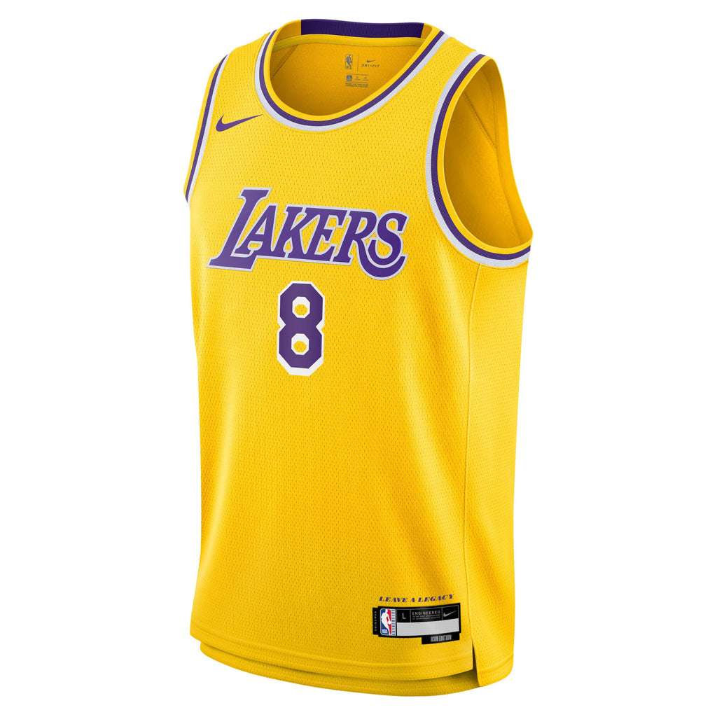 Kobe Bryant Los Angeles Lakers Icon Edition Swingman Jersey - Youth product image 3, provided for visual reference and