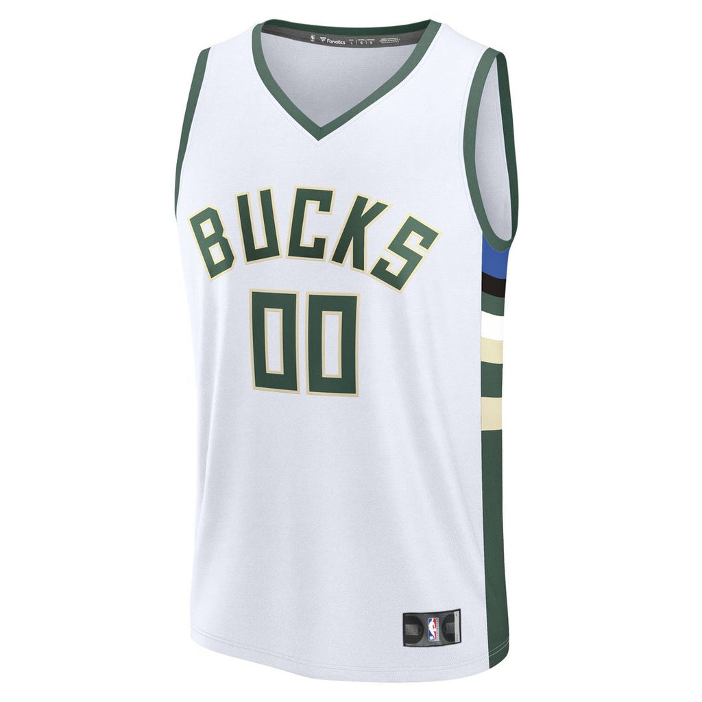 Milwaukee Bucks Fanatics Fast Break Custom Jersey - Icon product image 8