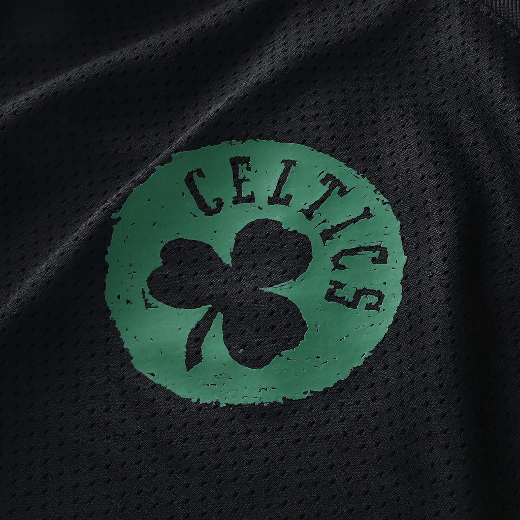 Boston Celtics Courtside Football Jersey - Black - Mens product image 6, provided for visual reference and product detail