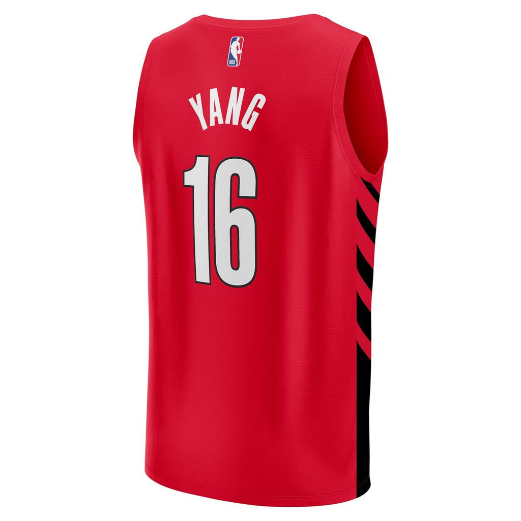 Portland Trail Blazers Yang Hansen Fanatics Fast Break product image 3