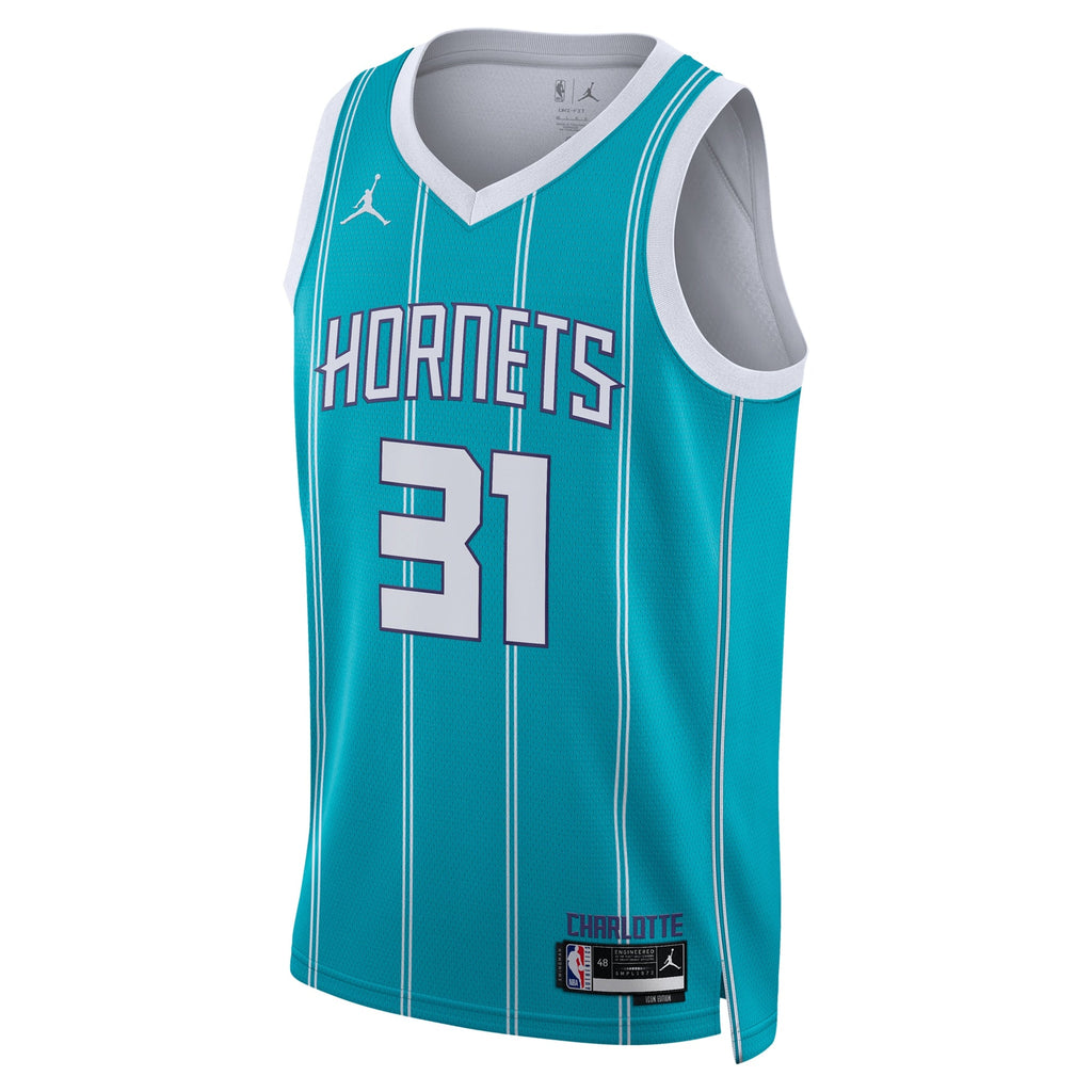 Tidjane Salaün Charlotte Hornets Icon Edition Swingman Jersey - Teal - Unisex product image 3, provided for visual reference