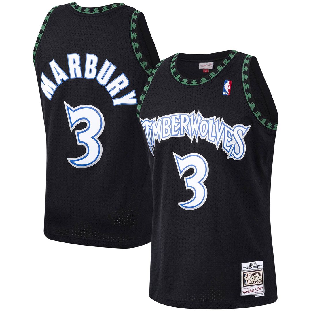 Minnesota Timberwolves Stephon Marbury Mitchell & Ness product image 1