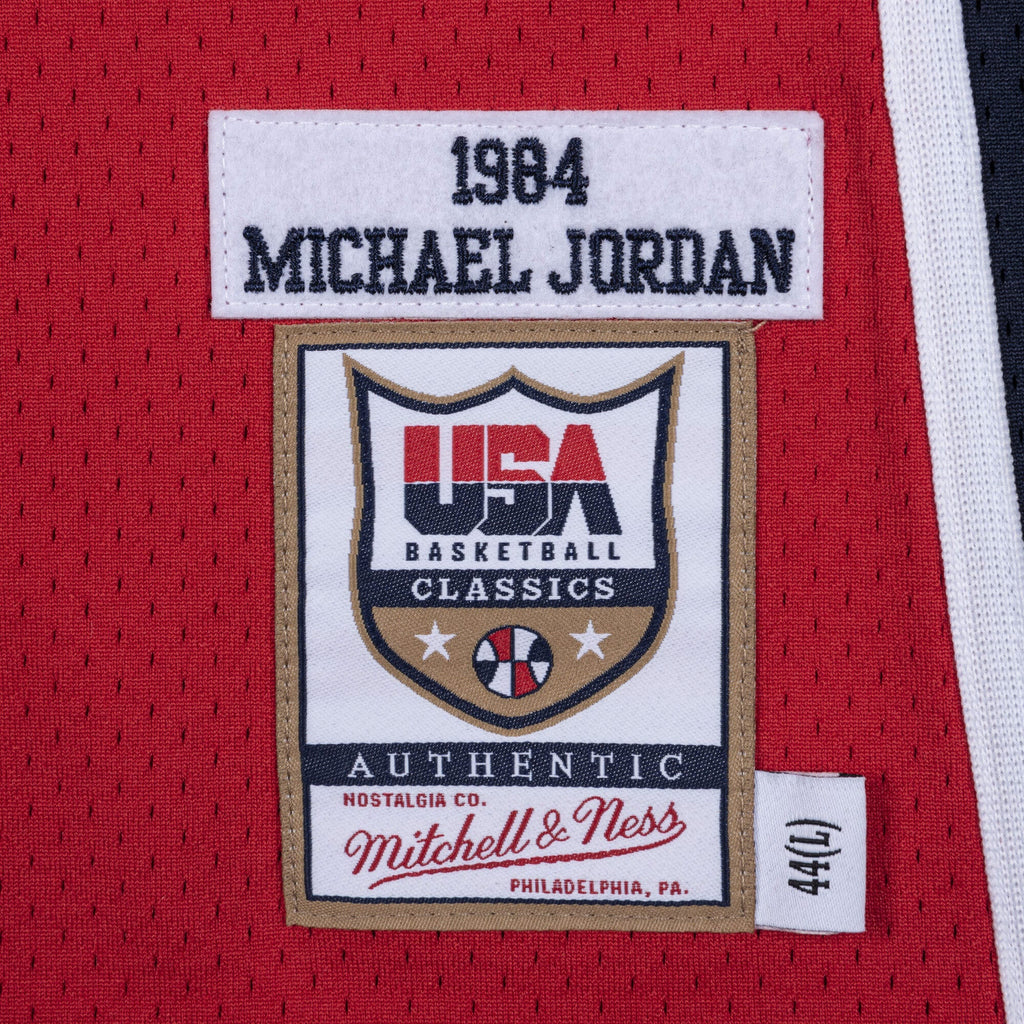Michael Jordan USA Basketball 1984 Authentic Jersey product image 4, provided for visual reference and product detail review