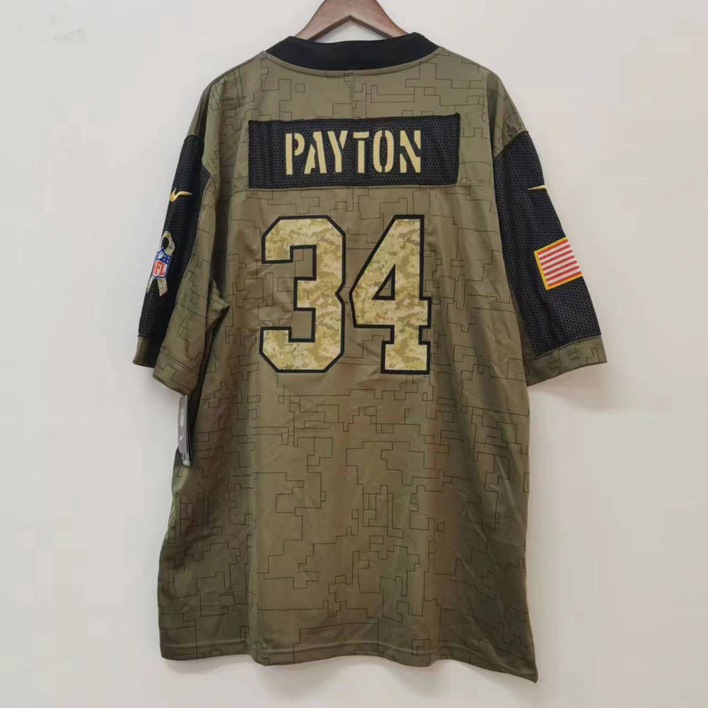 Walter Payton Chicago Bears military salute to service product image 2