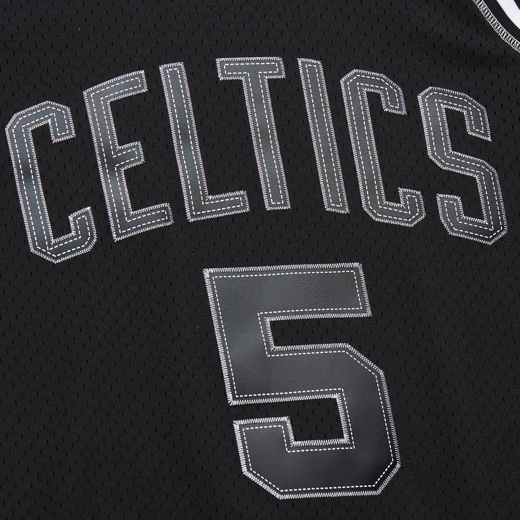 Kevin Garnett Boston Celtics 2007 Contrast 2K Swingman Jersey - Black product image 5, provided for visual reference and