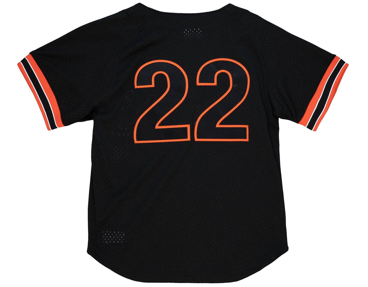 Mitchell & Ness San Francisco Giants Will Clark Mesh Batting Practice Jersey product image 2, provided for visual reference