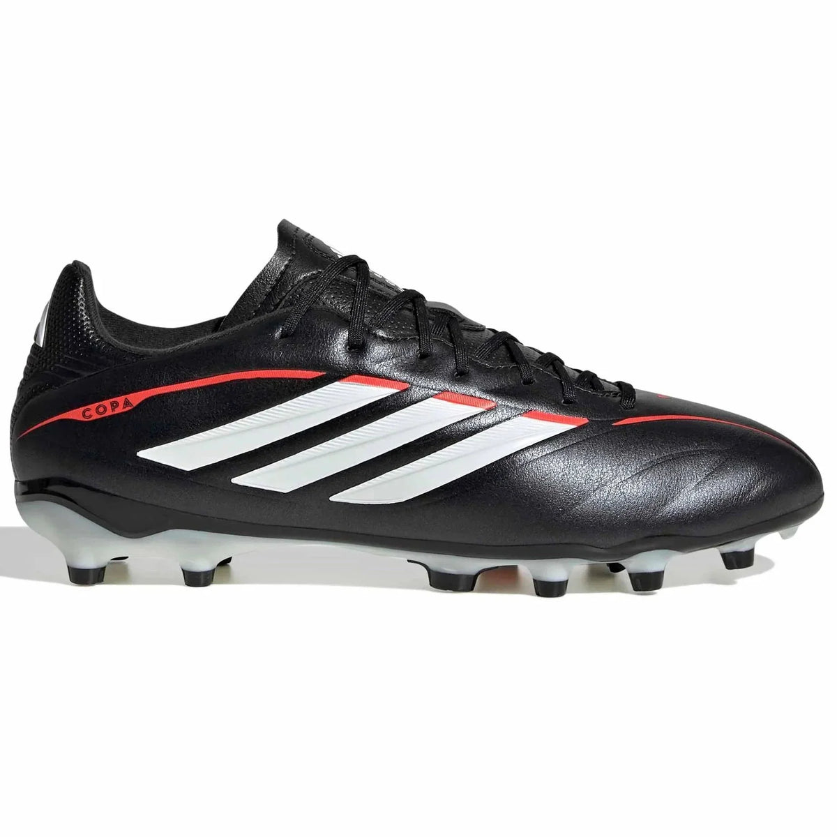 COPA PURE IV LEAGUE FG - Core Black/Lucid Red product image 1, provided for visual reference and product detail review