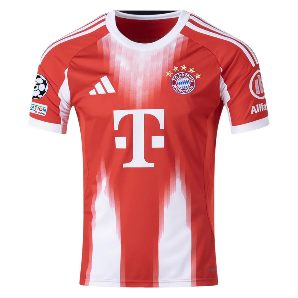 25/26 Bayern Munich Home Jersey Ucl Olise #17 product image 2, provided for visual reference and product detail review