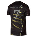 25/26 PARIS SAINT-GERMAIN x JORDAN NIGHT EDITION KVARATSKHELIA 7 JERSEY product image 1, provided for visual reference and
