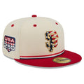 New Era San Francisco Giants Fourth of July 59FIFTY Fitted 2026 product image 1, provided for visual reference and product