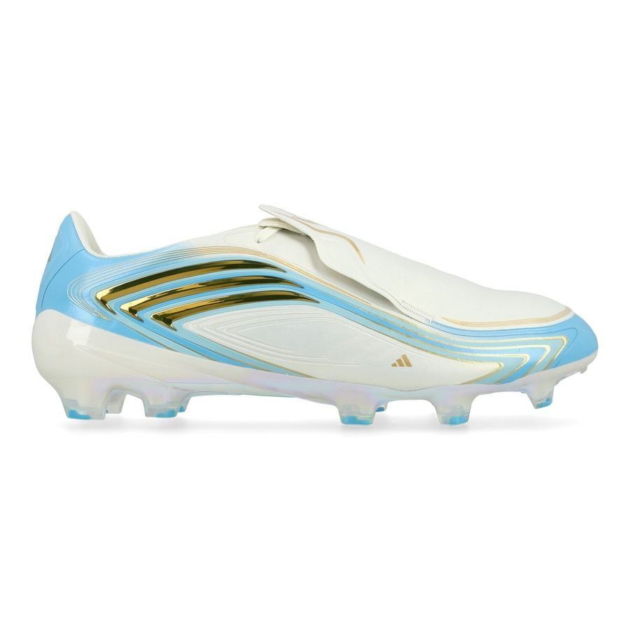 F50 MESSI ELITE EL ULTIMO TANGO - Ivory/Semi Blue Burst product image 1, provided for visual reference and product detail