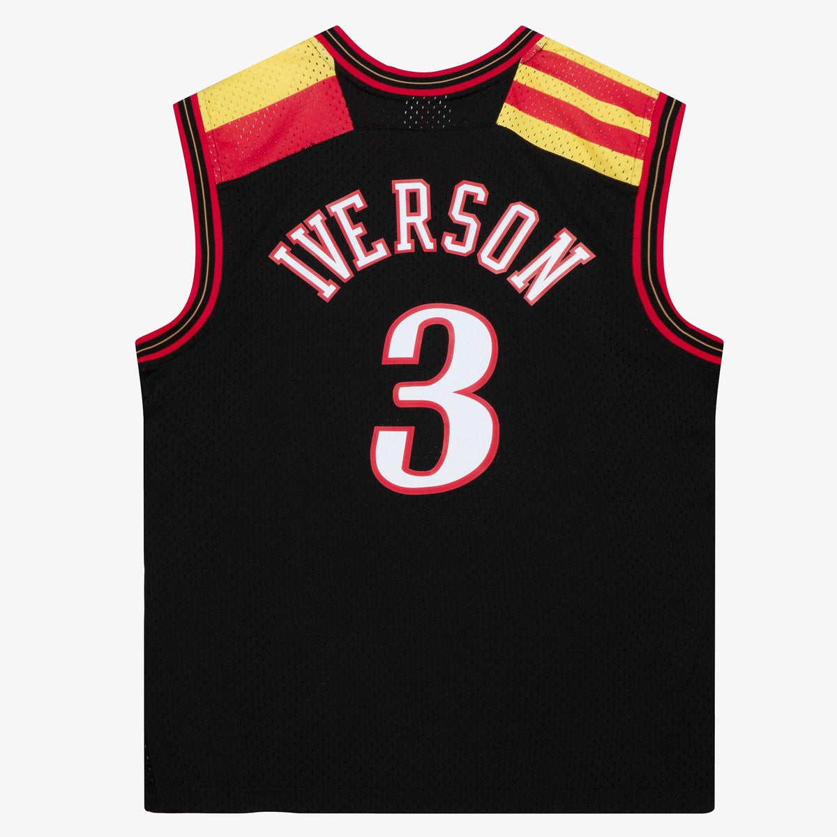 Allen Iverson Philadelphia 76ers 2006 Spain Authentic Alternate Jersey - Black product image 4, provided for visual
