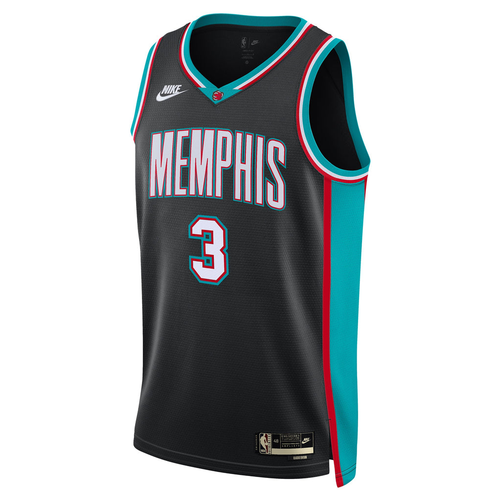 Kentavious Caldwell-Pope Memphis Grizzlies Classic Edition Jersey - Black - Unisex product image 3, provided for visual