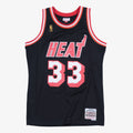 Alonzo Mourning Miami Heat Hardwood Classics Swingman Jersey - Mens product image 1, provided for visual reference and