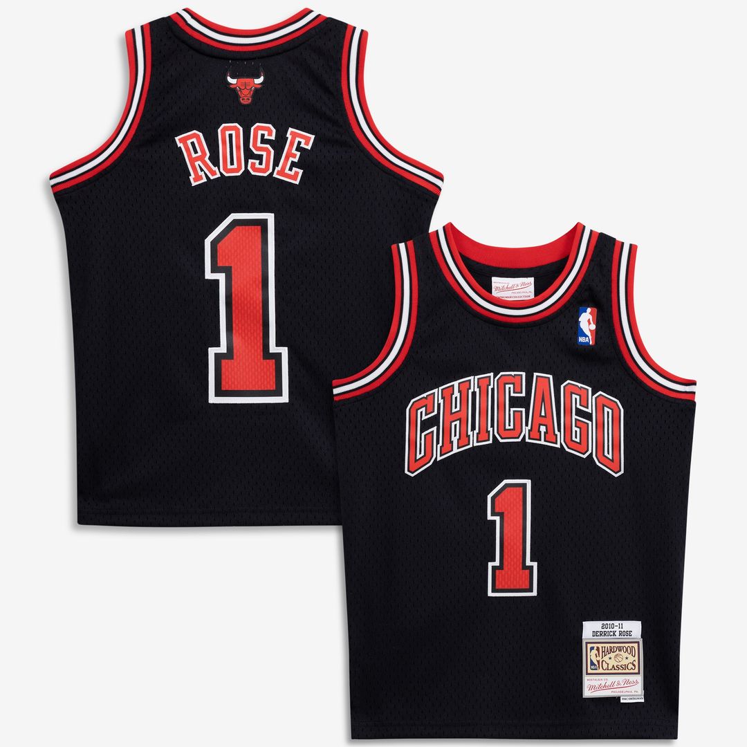 Chicago Bulls Derrick Rose Mitchell & Ness Youth 2010/11 product image 1