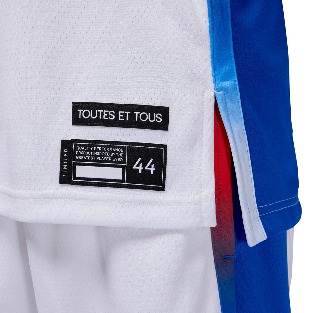 France Basketball Olympics Limited Home Jersey - Unisex product image 4, provided for visual reference and product detail