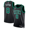 Jayson Tatum Boston Celtics Statement Edition Swingman Jersey - Black - Unisex product image 1, provided for visual
