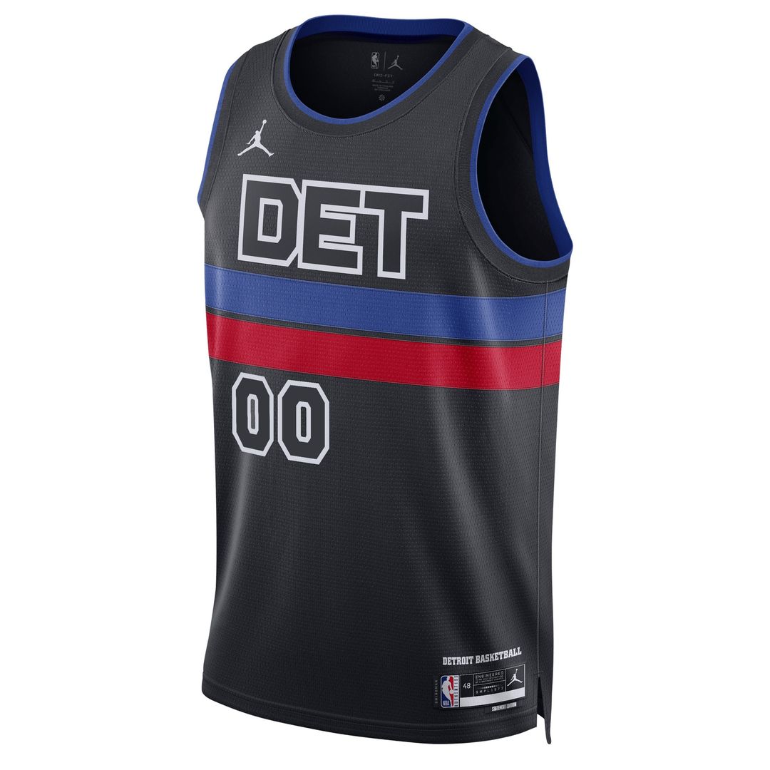 Detroit Pistons Jordan Brand Unisex 2022/23 Swingman Custom product image 2