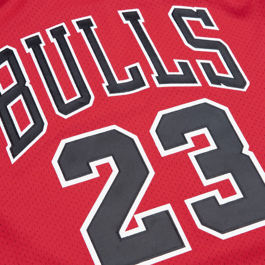 Michael Jordan Chicago Bulls 1997-98 Finals Authentic Road Jersey product image 7, provided for visual reference and product