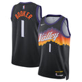Devin Booker Phoenix Suns 2025/26 City Edition Swingman Jersey - Black - Unisex product image 1, provided for visual