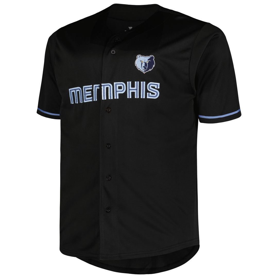 Memphis Grizzlies Profile Big & Tall Pop Jersey - Black product image 2