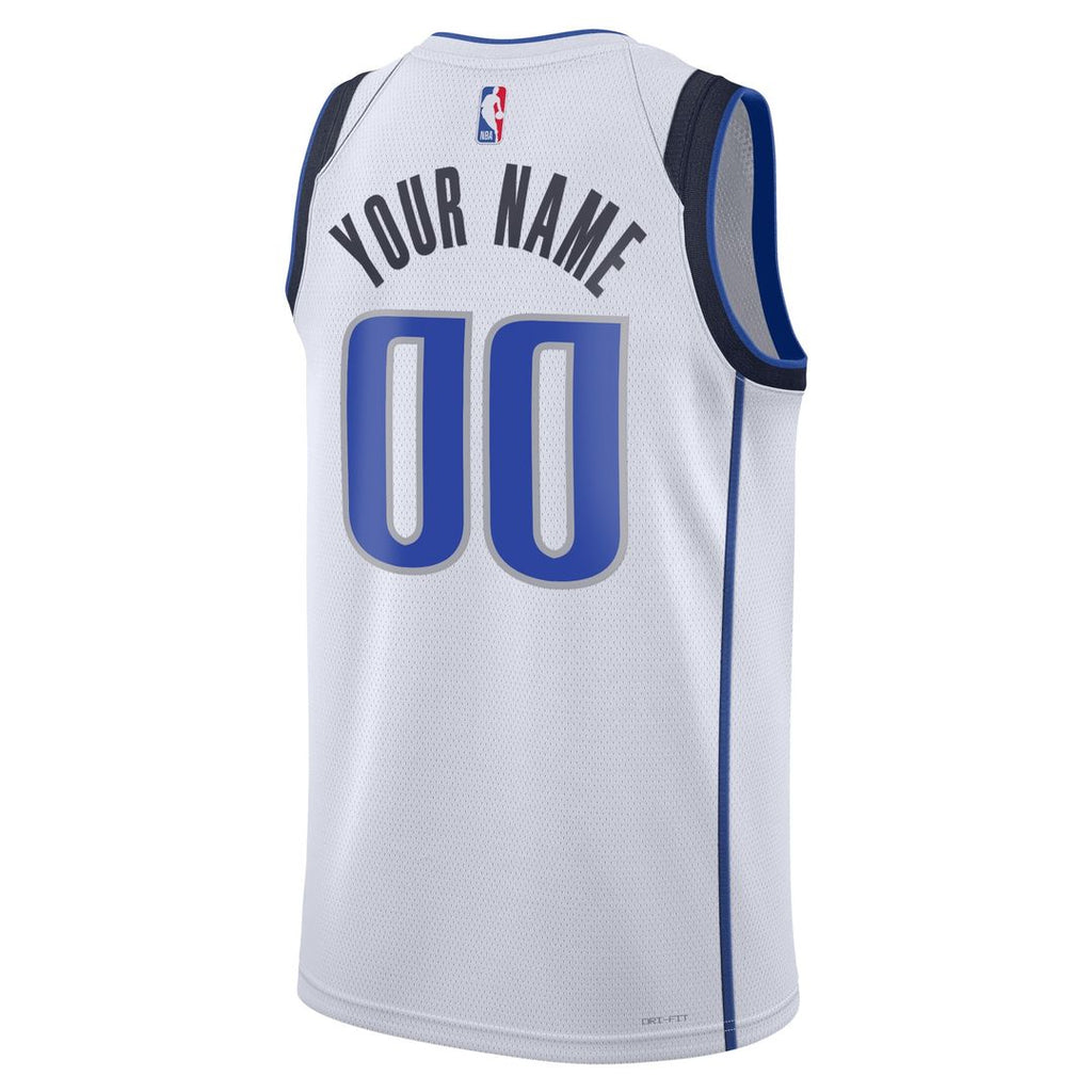 Dallas Mavericks Nike Unisex Swingman Custom Jersey Blue product image 9