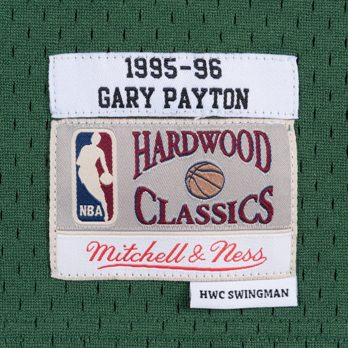 Gary Payton Seattle Supersonics 1995-96 Swingman Road Jersey product image 4, provided for visual reference and product