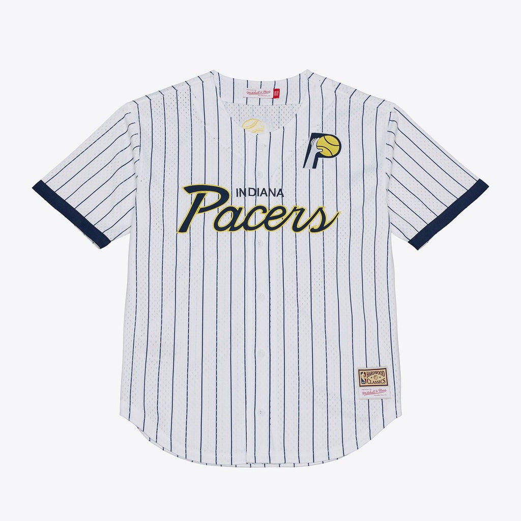 Indiana Pacers Mitchell & Ness Head Coach Pinstripe Mesh product image 1