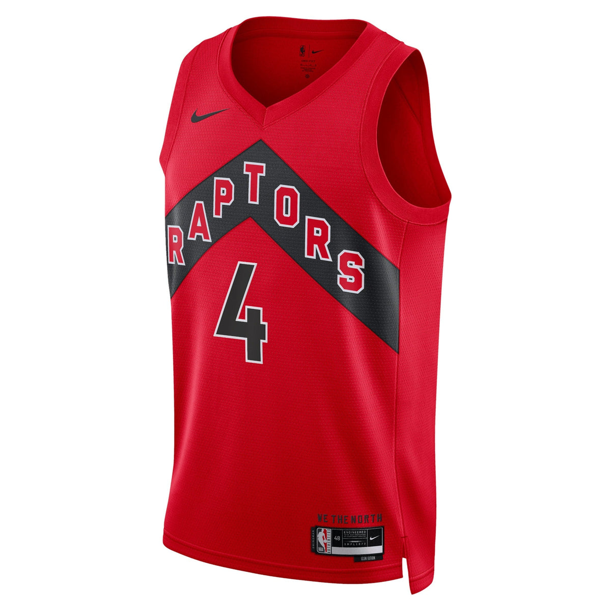 Scottie Barnes Toronto Raptors Icon Edition Swingman Jersey - Red - Unisex product image 2, provided for visual reference