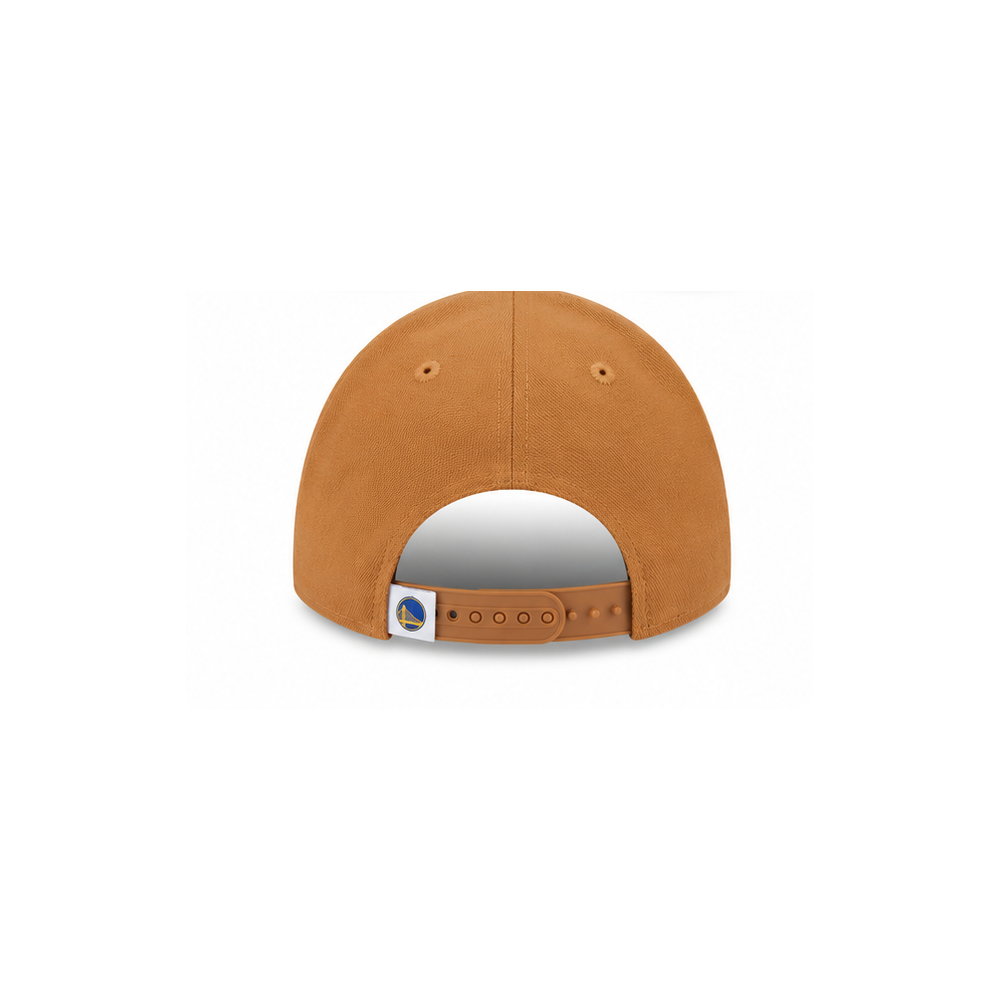 New Era Golden State Warriors M-Crown 9FORTY Adjustable Hat-Brown product image 3, provided for visual reference and product