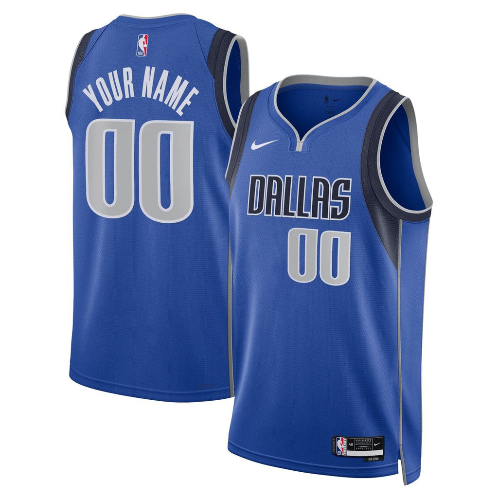 Dallas Mavericks Nike Unisex Swingman Custom Jersey Blue product image 1