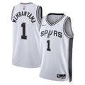 Victor Wembanyama San Antonio Spurs Association Edition Swingman Jersey - White - Unisex product image 1, provided for