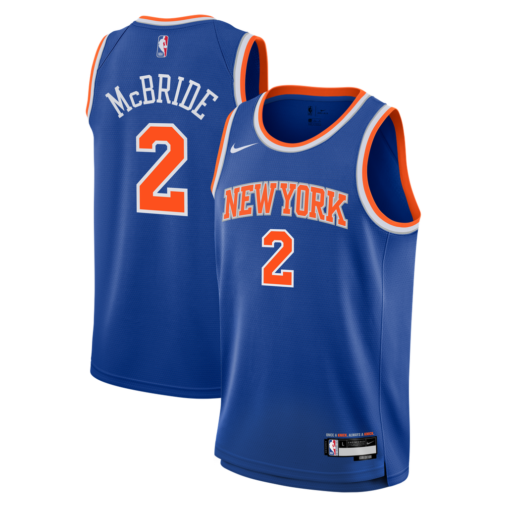 New York Knicks Miles McBride Nike Youth Swingman Jersey product image 1