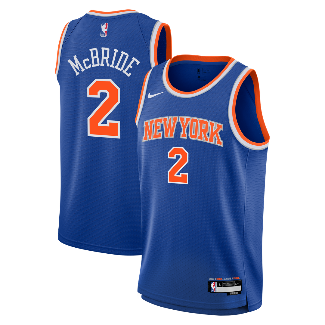 New York Knicks Miles McBride Nike Youth Swingman Jersey product image 1
