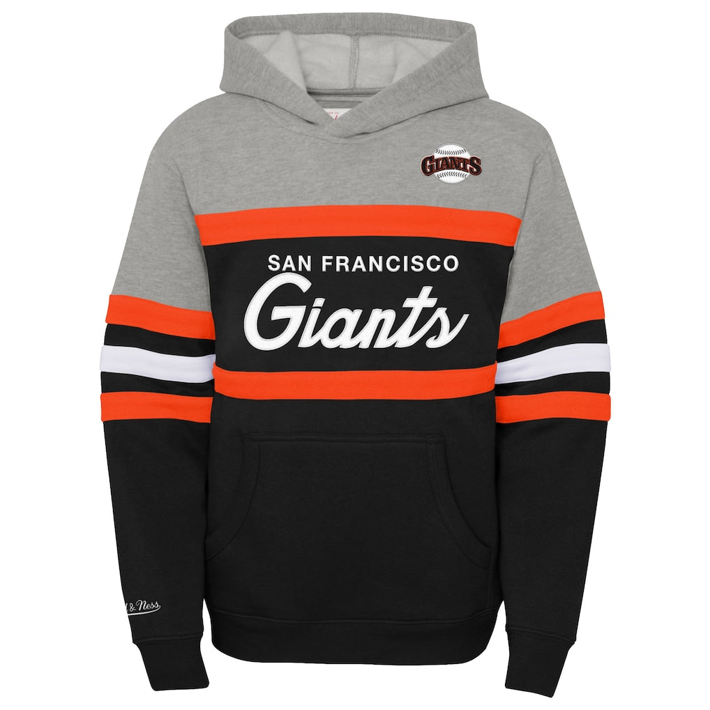 Mitchell & Ness Preschool San Francisco Giants Head Coach Pullover Hoodie product image 1, provided for visual reference and