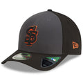 San Francisco Giants New Era Player Replica Alternate 9FORTY M-Crown Adjustable Hat - Gray/Black product image 1, provided