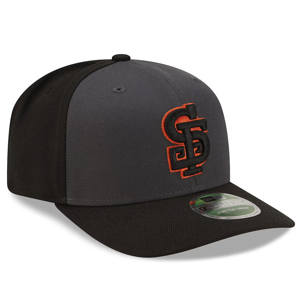 San Francisco Giants New Era Gray/Black Player Replica Alternate 9SEVENTY Adjustable Hat product image 1, provided for
