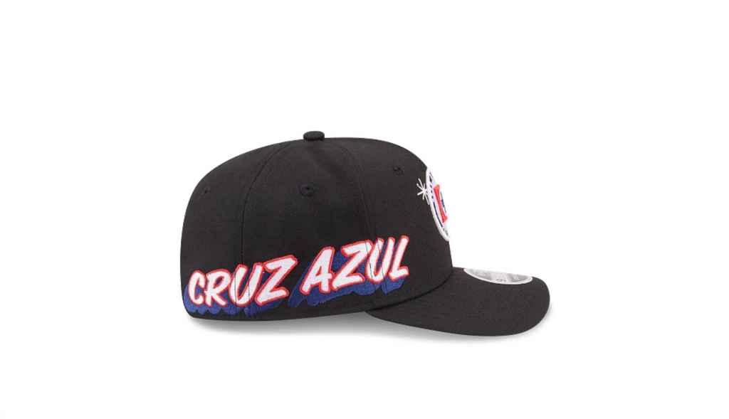 New Era Club Chivas 9Seventy "Chivas" Side Patch Strech-Snap - Navy product image 4, provided for visual reference and