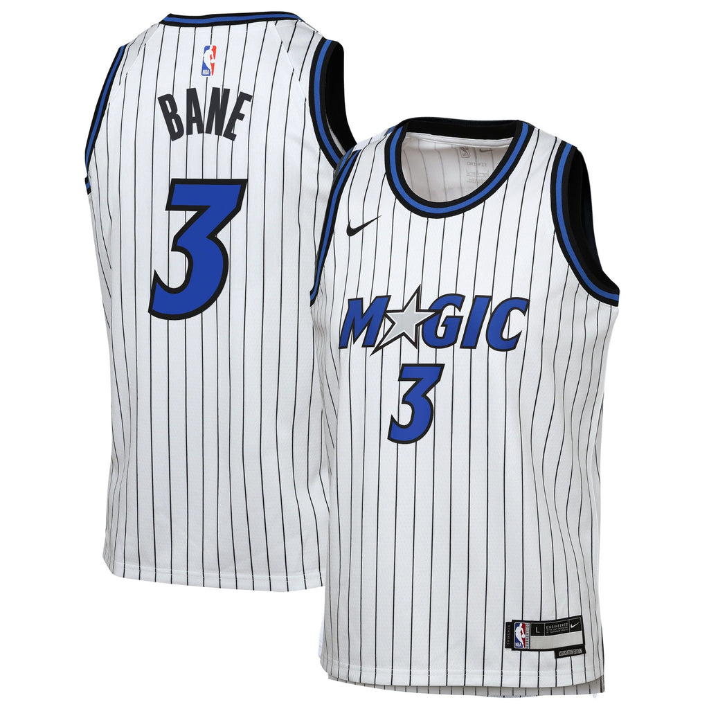Desmond Bane Orlando Magic Association Edition Replica Swingman Jersey - White - Youth product image 1, provided for visual