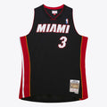 Dwyane Wade Miami Heat 2012 Hardwood Classics Swingman Road Jersey product image 1, provided for visual reference and