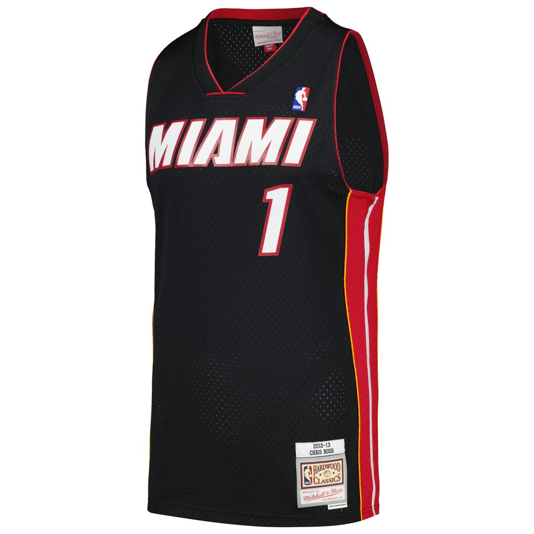 Miami Heat Chris Bosh Mitchell & Ness 2012/13 Hardwood product image 2